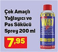 Çok Amaçlı Yağlayıcı ve Pas Sökücü Sprey 200 ml image