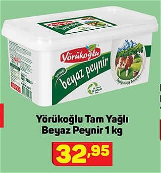 Yörükoğlu Tam Yağlı Beyaz Peynir 1 kg image