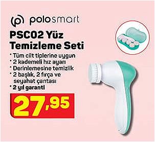 PoloSmart PSC02 Yüz Temizleme Seti image