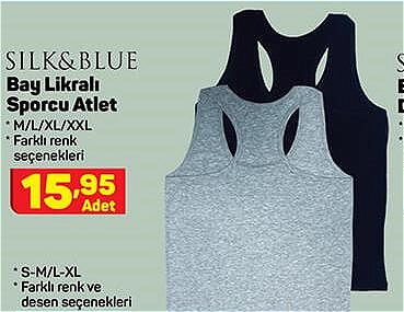 Silk&Blue Bay Likralı Sporcu Atlet image