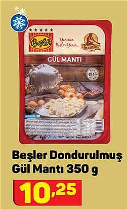 Beşler Dondurulmuş Gül Mantı 350 g image