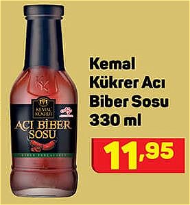 Kemal Kükrer Acı Biber Sosu 330 ml image