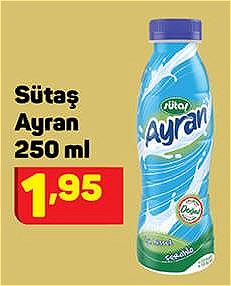 Sütaş Ayran 250 ml image