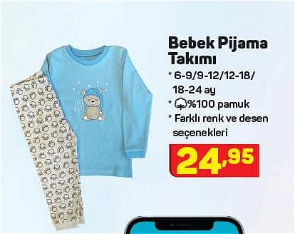 Bebek Pijama Takımı image