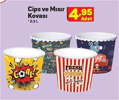 Cips ve Mısır Kovası 2,3 L image