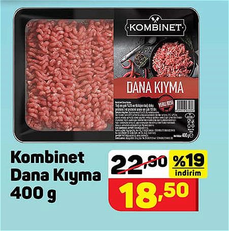 Kombinet Dana Kıyma 400 g image