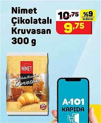 Nimet Çikolatalı Kruvasan 300 g image