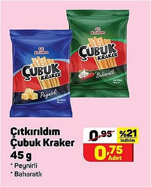 Çıtkırıldım Çubuk Kraker 45 g image