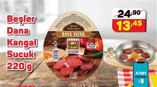 Beşler Dana Kangal Sucuk 220 g image