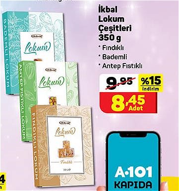 İkbal Lokum Çeşitleri 350 g image