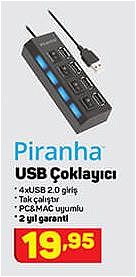 Piranha USB Çoklayıcı image