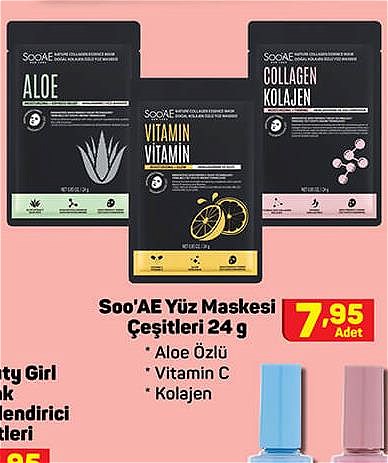 Soo'AE Yüz Maskesi Çeşitleri 24 g image