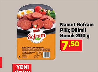 Namet Sofram Piliç Dilimli Sucuk 200 g image