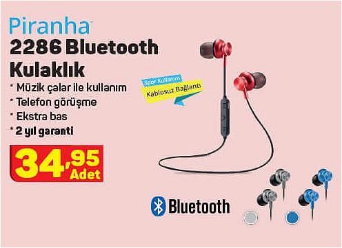 Piranha 2286 Bluetooth Kulaklık image