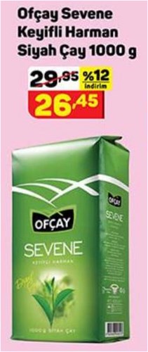 Ofçay Sevene Keyifli Harman Siyah Çay 1000 g image