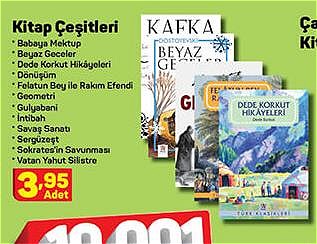 Kitap Çeşitleri/Adet image