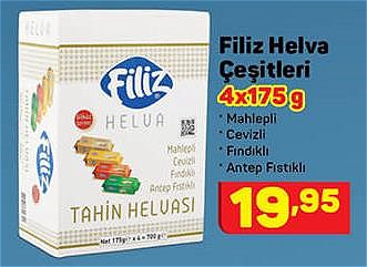 Filiz Helva Çeşitleri 4x175 g image