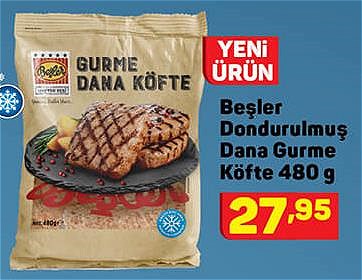 Beşler Dondurulmuş Dana Gurme Köfte 480 g image