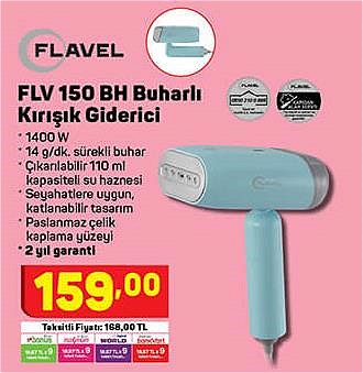 Flavel FLV 150 BH Buharlı Kırışık Giderici 1400 W image