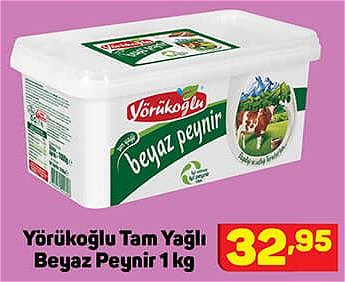 Yörükoğlu Tam Yağlı Beyaz Peynir 1 kg image