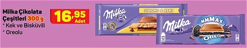 Milka Çikolata Çeşitleri 300 g image