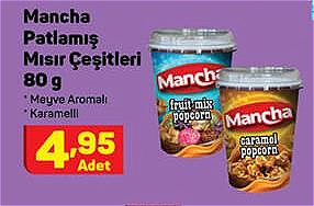 Mancha Patlamış Mısır Çeşitleri 80 g image