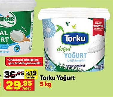 Torku Yoğurt 5 kg image