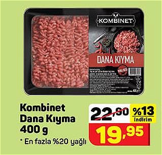 Kombinet Dana Kıyma 400 g image