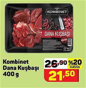 Kombinet Dana Kuşbaşı 400 g image