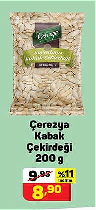 Çerezya Kabak Çekirdeği 200 g image