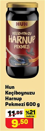 Hun Keçiboynuzu Harnup Pekmezi 600 g image