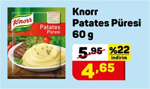 Knorr Pataes Püresi 60 g image