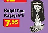 Kalpli Çay Kaşığı 6'lı image