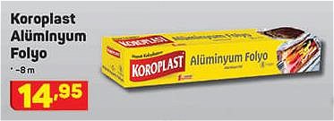 Koroplast Alüminyum Folyo 8 m image