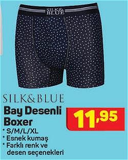 Silk&Blue Bay Desenli Boxer image