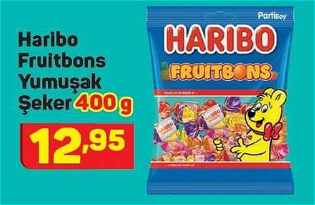 Haribo Fruitbons Yumuşak Şeker 400 g image