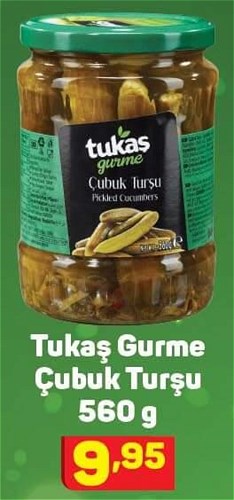 Tukaş Gurme Çubuk Turşu 560 g image