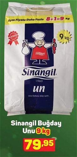 Sinangil Buğday Unu 9 kg image