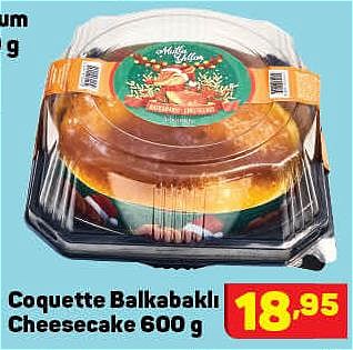 Coquette Balkabaklı Cheesecake 600 g image