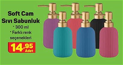 Soft Cam Sıvı Sabunluk 300 ml image