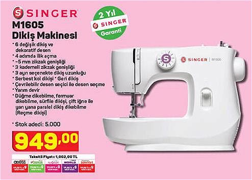 Singer M1605 Dikiş Makinesi image