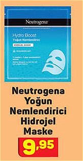 Neutrogena Yoğun Nemlendirici Hidrojel Maske image