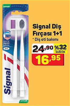 Signal Diş Fırçası 1+1 Diş Eti Bakımı image