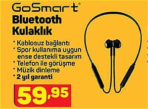 GoSmart Bluetooth Kulaklık image