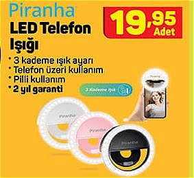 Piranha Led Telefon Işığı image