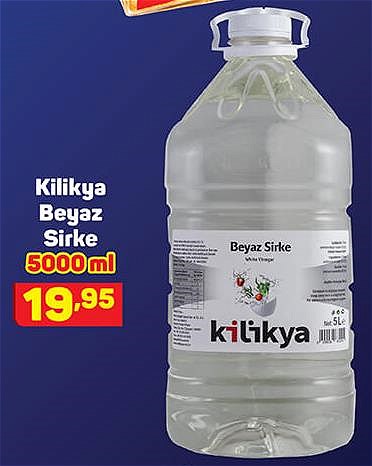 Kilikya Beyaz Sirke 5000 ml image