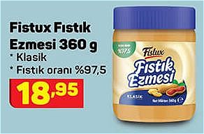 Fistux Fıstık Ezmesi 360 g image