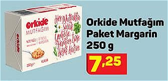 Orkide Mutfağım Paket Margarin 250 g image