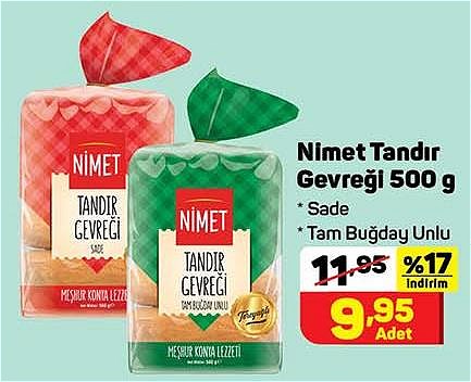 Nimet Tandır Gevreği 500 g image