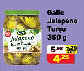 Galle Jalapeno Turşu 350 g image